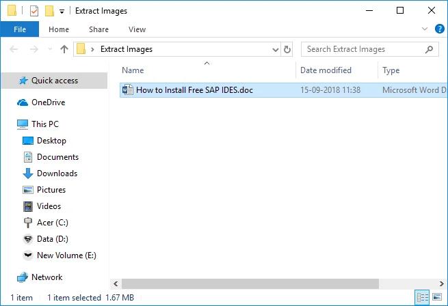 Hướng dẫn cách lưu tất cả ảnh trong tài liệu Microsoft Word
